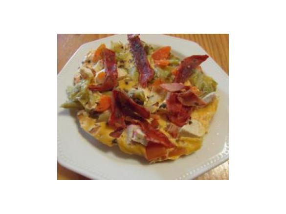 Omelete "aproveita restos"