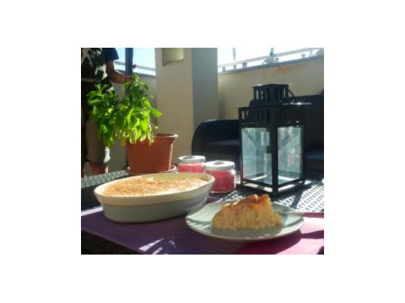 Aletria Dourada à fatia