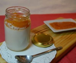 Iogurte cor de laranja