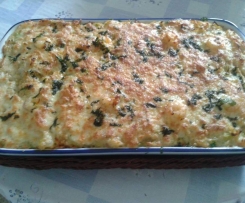 BACALHAU GRATINADO COM CAMARÃO