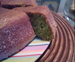 Bolo de espinafres com cenoura sem gluten