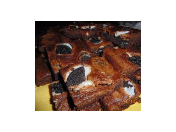 Brownies de Oreo