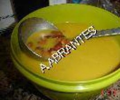 Sopa de legumes com feijão manteiga