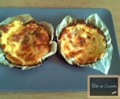 frittata de queijo e oregãos