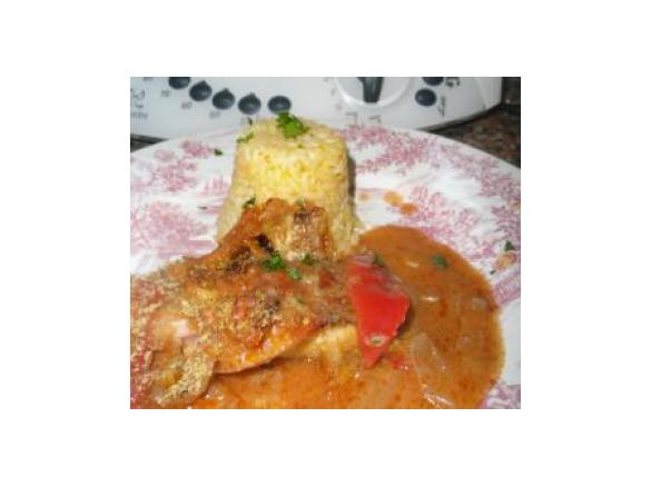 Filetes de peixe assados no forno