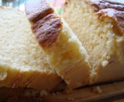 Bolo scone em forma fatiado