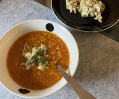 Variante Arroz de Feijão com ceviche