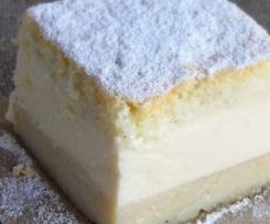 Bolo mágico de baunilha e limão