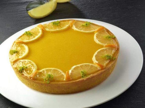 Tarte de limão e laranja do Chef Luca Montersino (Italia)