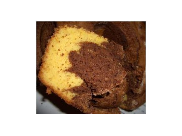 Bolo Baunilha e Chocolate