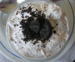 Mousse de Oreo (Bolachas Oreo)