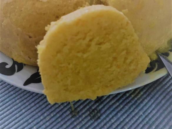 Bolo de Coco e Laranja