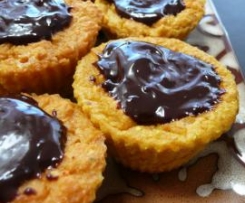 Queques de cenoura e chocolate: um snack delicioso e saudável