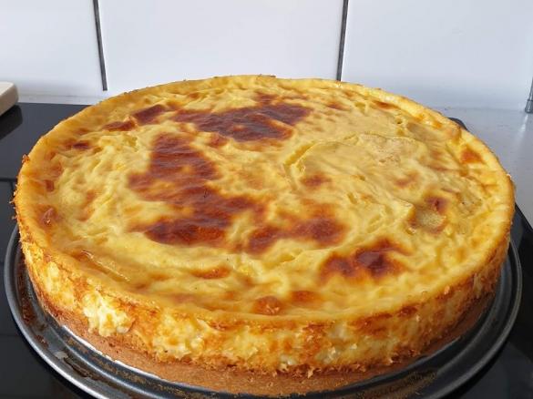 Tarte de Nata saudável - Adaptado d'A Pitada do Pai