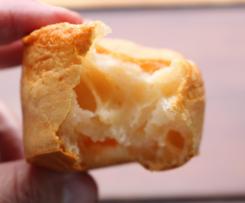 Pãezinhos de Queijo Cheddar