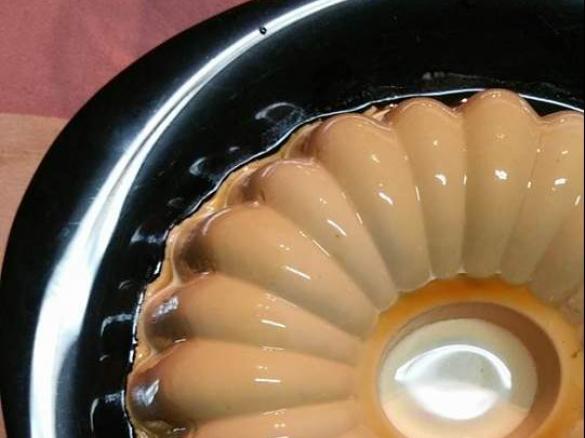 PUDIM DE CAFÉ COM CUAJADA