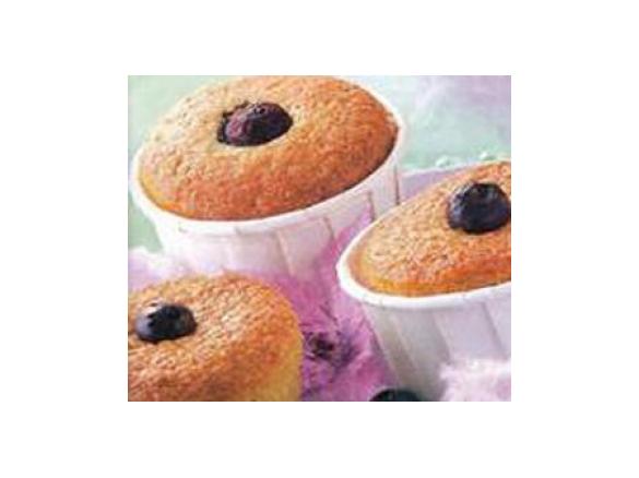 Muffins com mirtilos