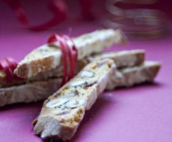 Biscotti de Avelãs e Tâmaras