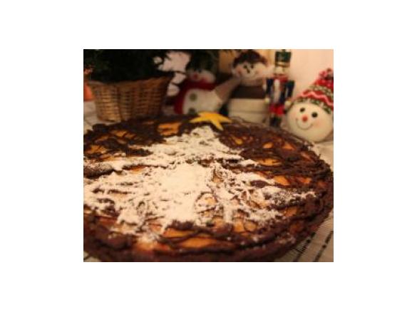 Tarte de Limão em Cama de Chocolate