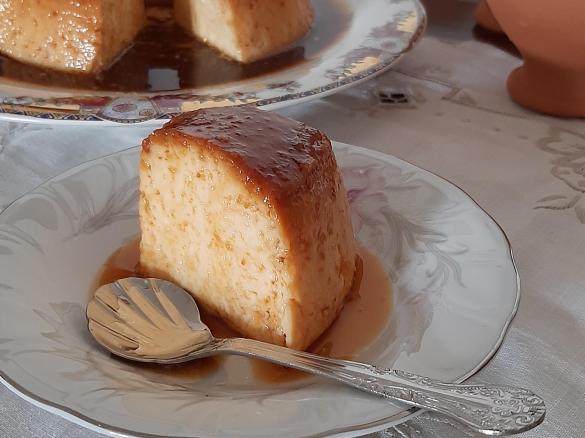 Pudim de Claras na varoma