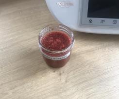 Compota morango e chia