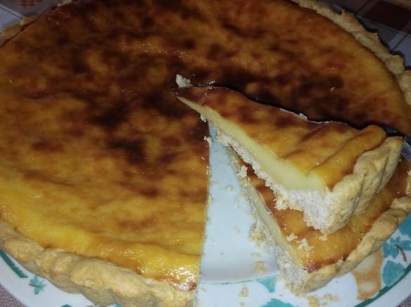 Nata Gigante com massa quebrada