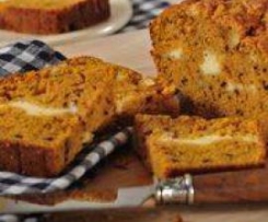 Pão Doce de Abóbora Recheado