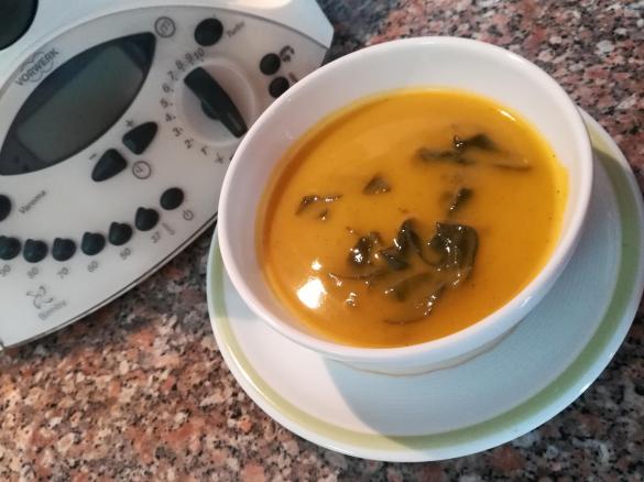 Sopa de Espinafres sem batata