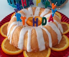 Bolo Paris de Laranja com Glacê