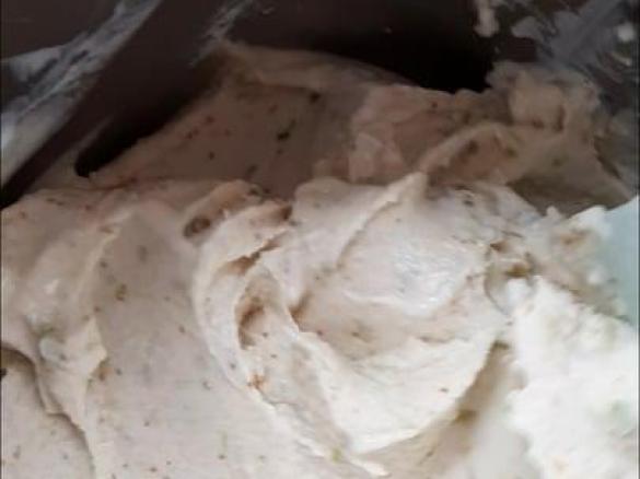 Gelado de figos frescos