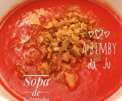 Sopa de beterraba