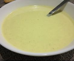 Creme de Brócolo e Couve-Flor