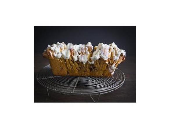 Pão Doce em Camadas de Abóbora e Noz