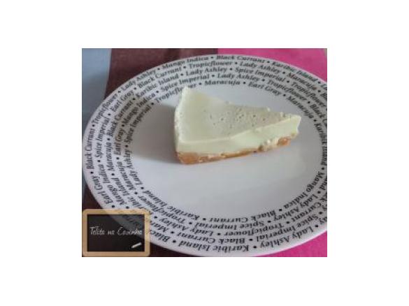 cheesecake de menta com cuajada