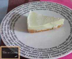 cheesecake de menta com cuajada