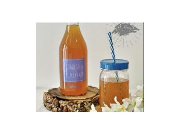 Ice tea manga caseiro