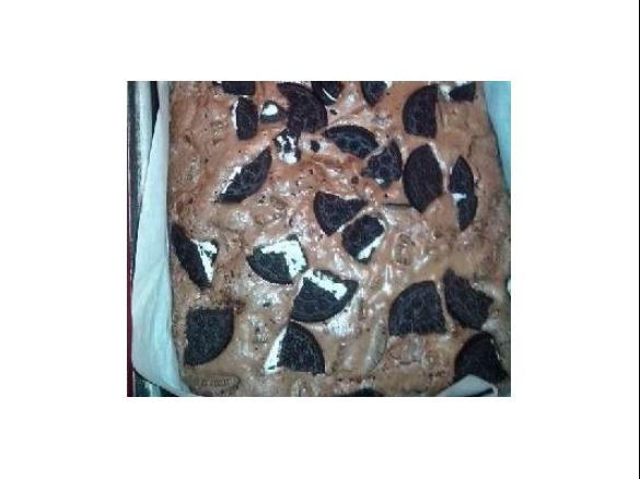 Brownies de Oreo