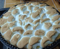 Tarte de ananás merengada