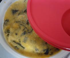 Variante Sopa de grão com espinafres