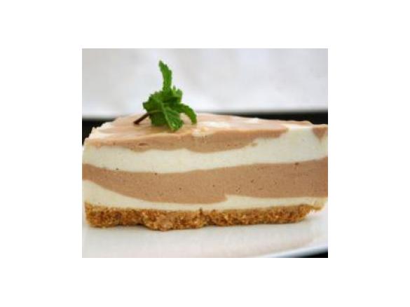 Cheesecake de chocolate e Baileys