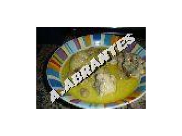 Frango com natas e cogumelos