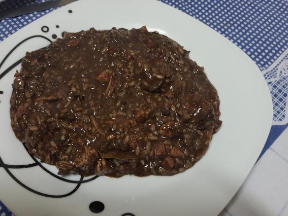 Arroz de sarrabulho de ponte de lima