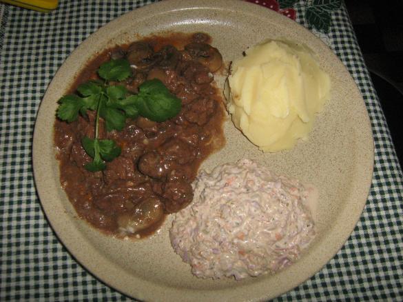 Veado de Natal C/ Cogumelos