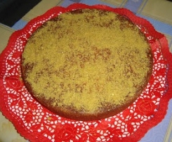 Bolo de Pistácios e gengibre