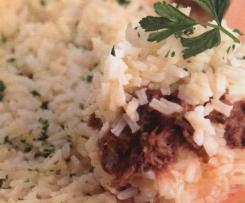 Empadão de Arroz com Carne