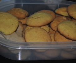 Bolinhos de milho e erva doce