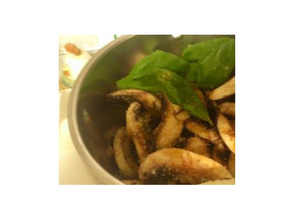 Cogumelos com chícharos