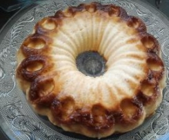 Pudim de cream cheese com caramelo