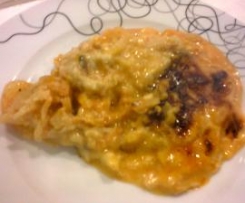 Bacalhau Cebolada Gratinado