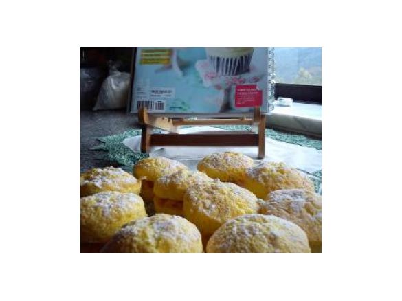 Fofos com creme de caramelo